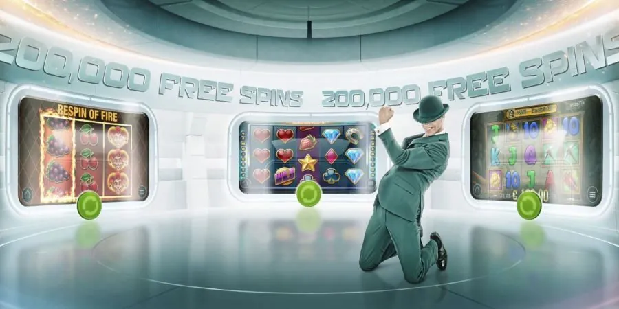 Delta i en intergalaktisk resa med Mr Green