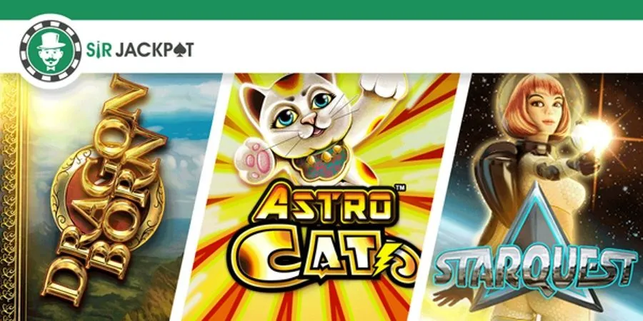 Mer än 30 nya spel hos Sir Jackpot