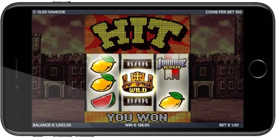 Testa nya Ivanhoe från ELK Studios