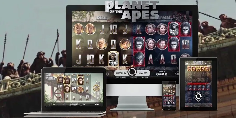 NetEnts nya Planet of the Apes videoslot