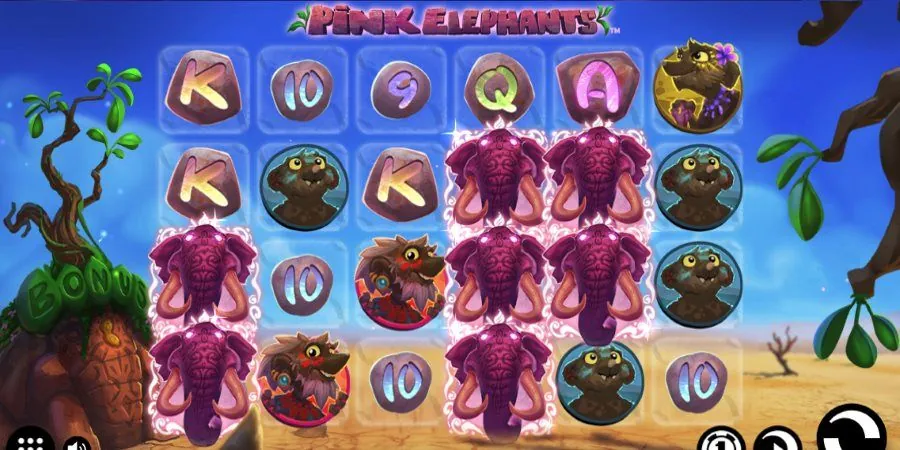 Testa nya Pink Elephants från Thunderkick