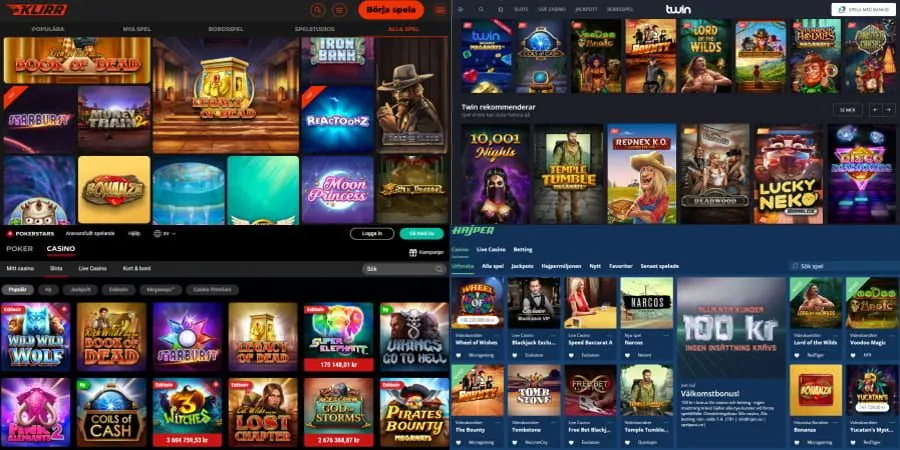 4 nya casinon med riktigt bra bonusar