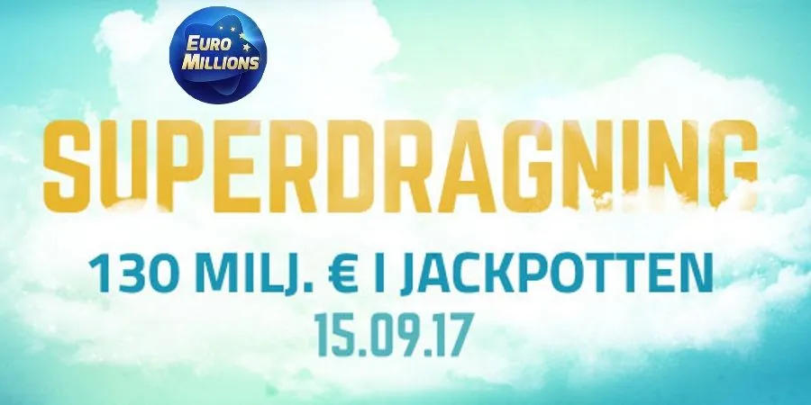 Delta i årets andra EuroMillions Superdraw