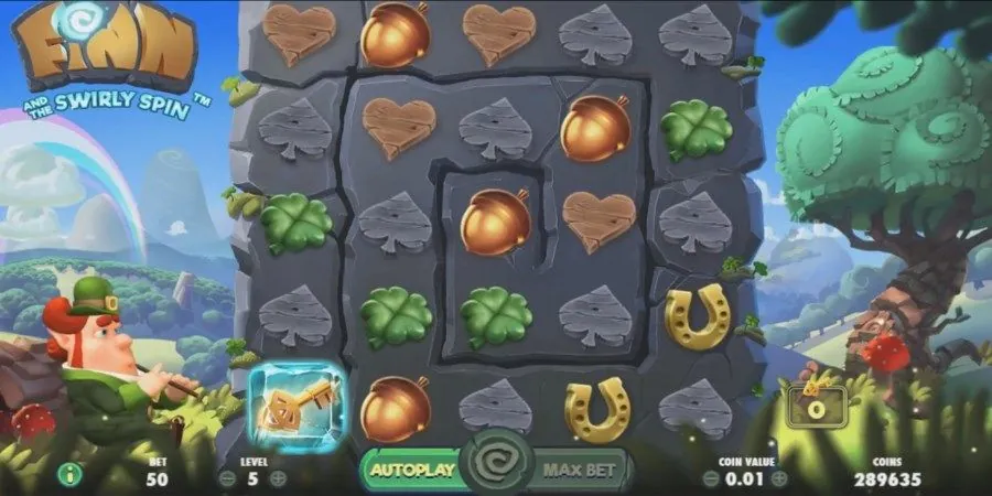 Finn and the Swirly Spin slot