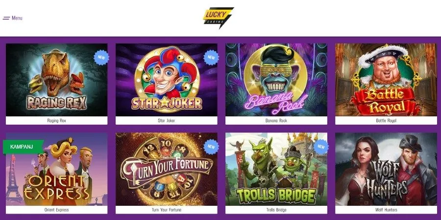 LuckyCasino recension