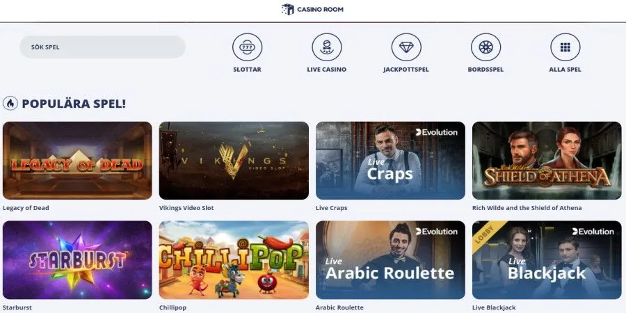 Casino Room recension