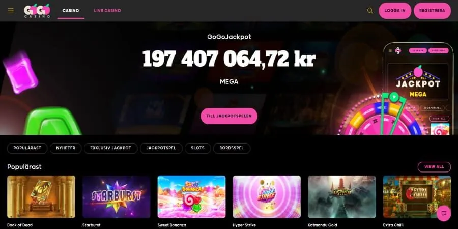 GoGo Casinorecension