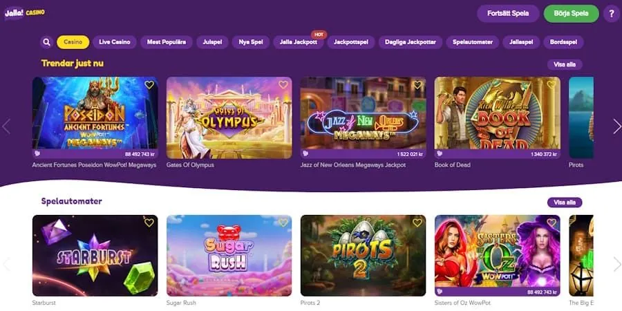 JallaCasino recension